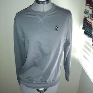 Gray Disney Parks Mickey Mouse Embroidered Sweatshirt, Gray Mickey Mouse Sweater